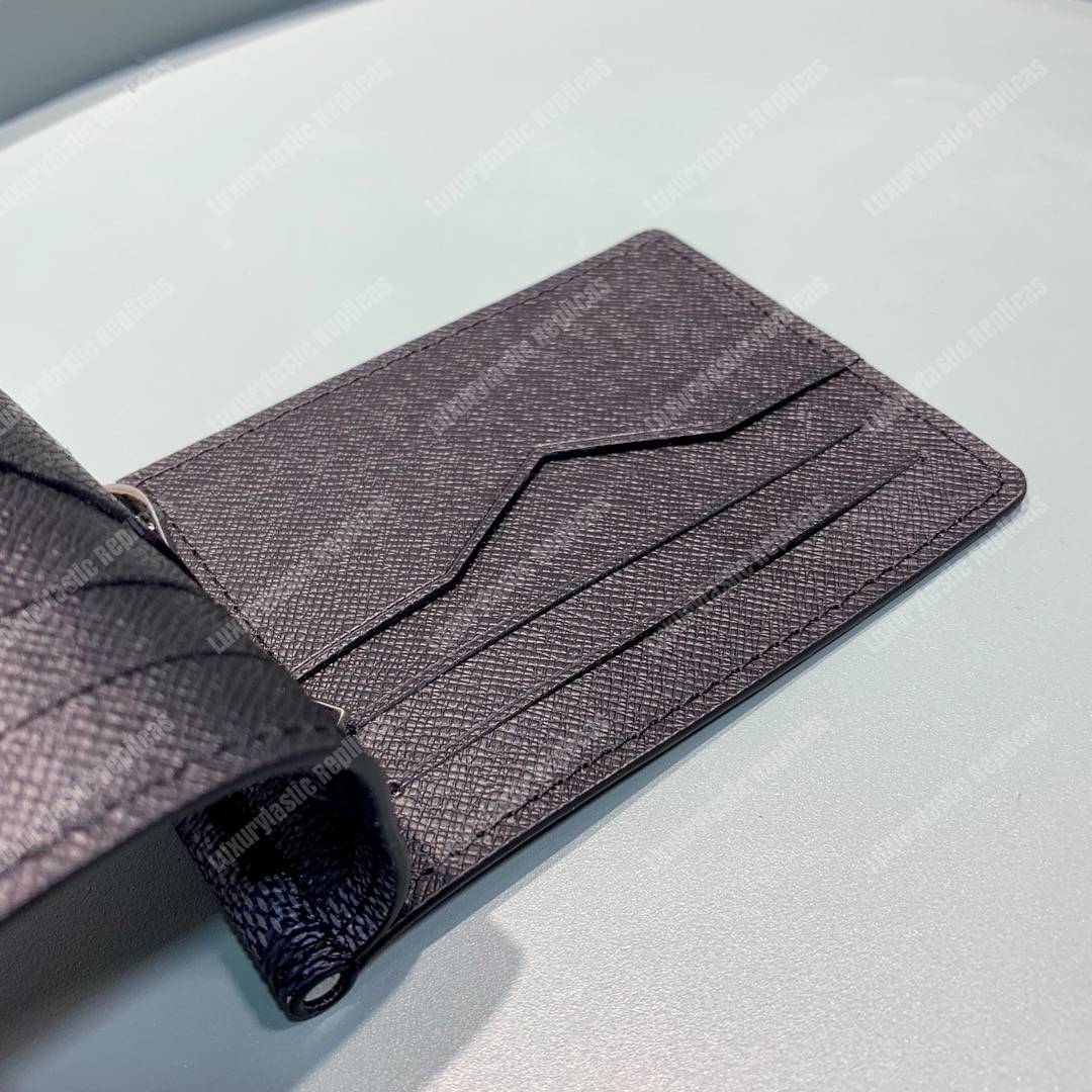 LV Pince Wallet Damier Graphite Canvas Gray