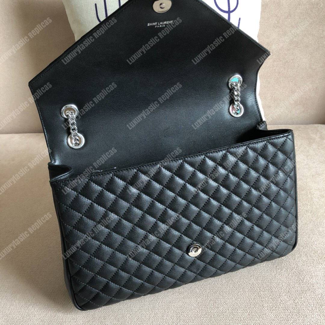 Saint Laurent Classic Large Soft Envelope Black