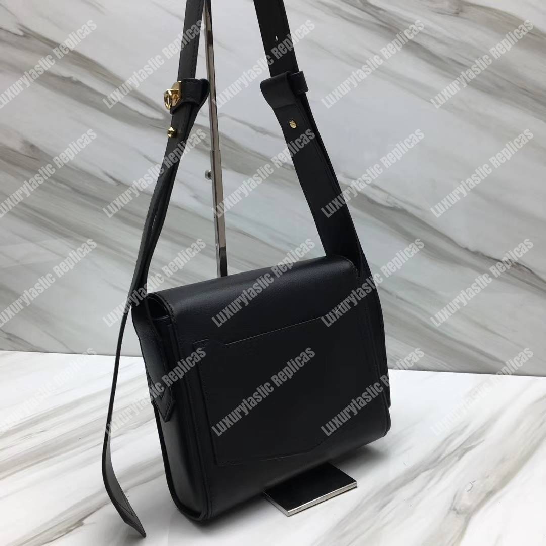 Givenchy Medium Eden Bag In Smooth Leather Black
