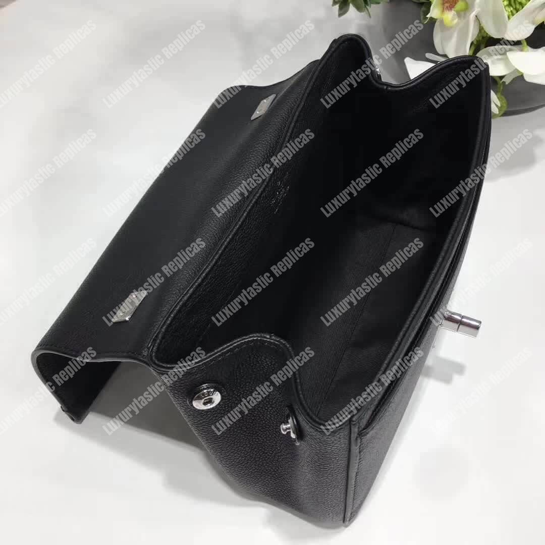 LV Lockme II BB Bag Taurillon Leather Noir