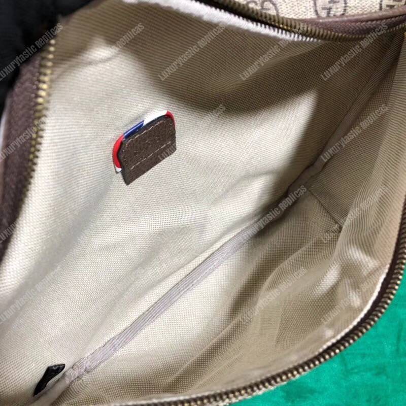 G*u*i courrier gg sup*e belt bag beige/ebony