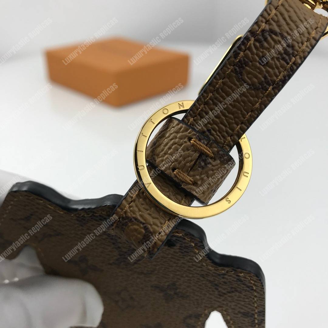 LV Catogram Bag Charm and Key Holder Dog