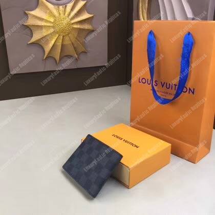 LV Slender ID Wallet Damier Graphite Canvas