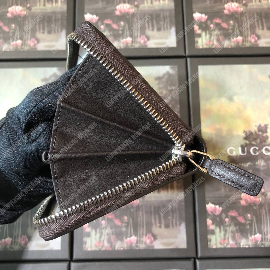 G*u*i web gg sup*e zip around wallet bee