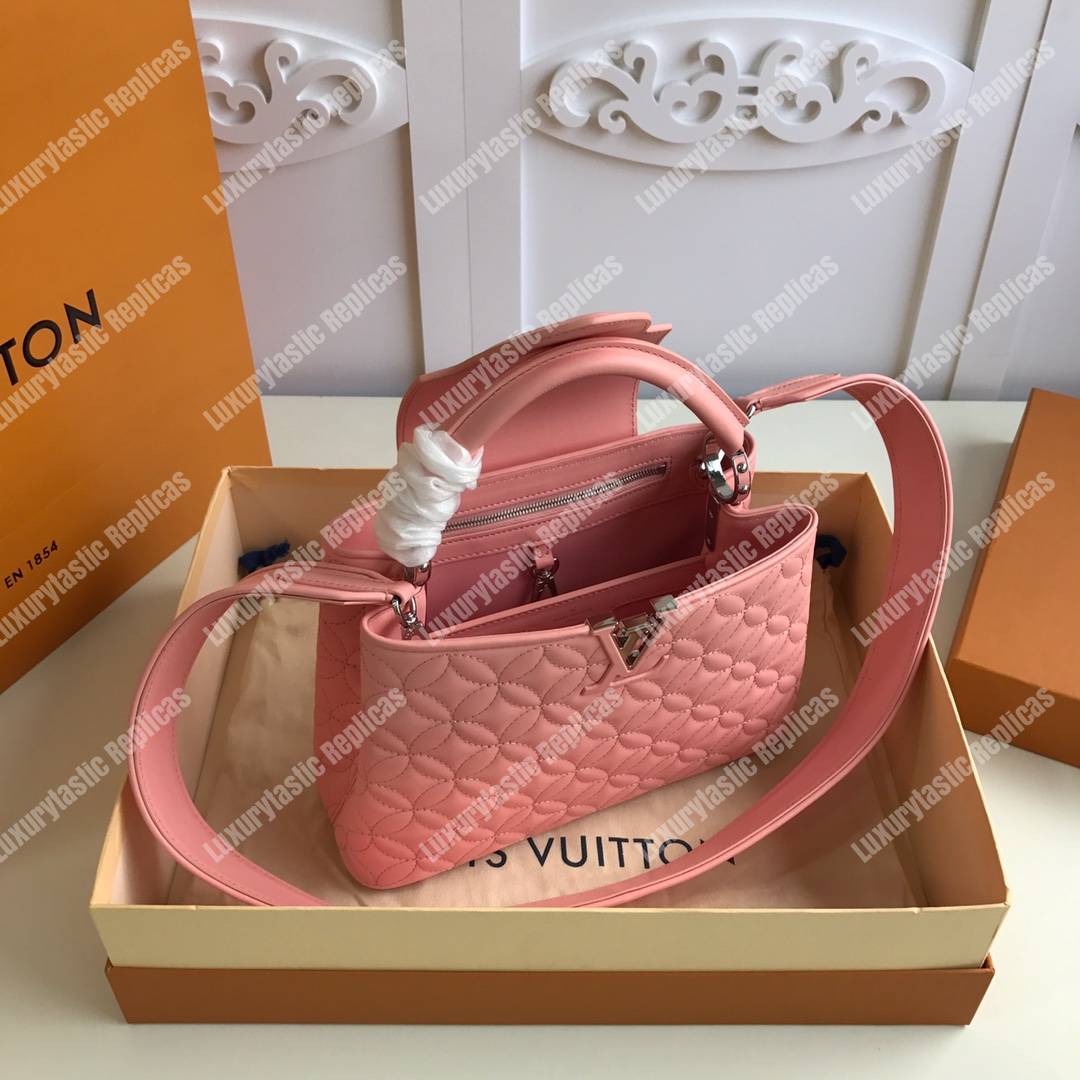 LV Capucines BB Rose Sweet