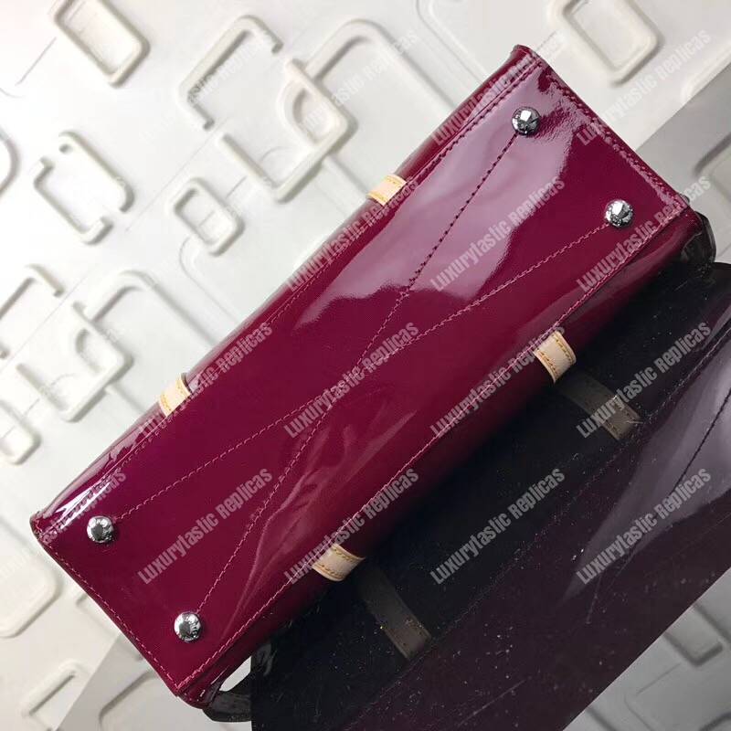 LV Monogram Vernis Neo Triangle Bag Amethyste