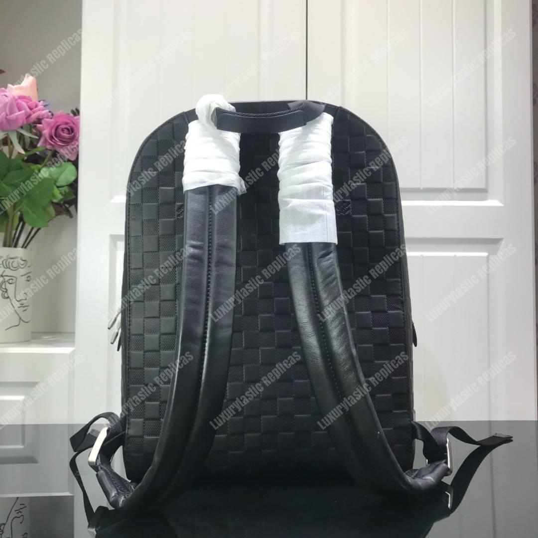 LV Campus Backpack Damier Infini Leather Checkerboard