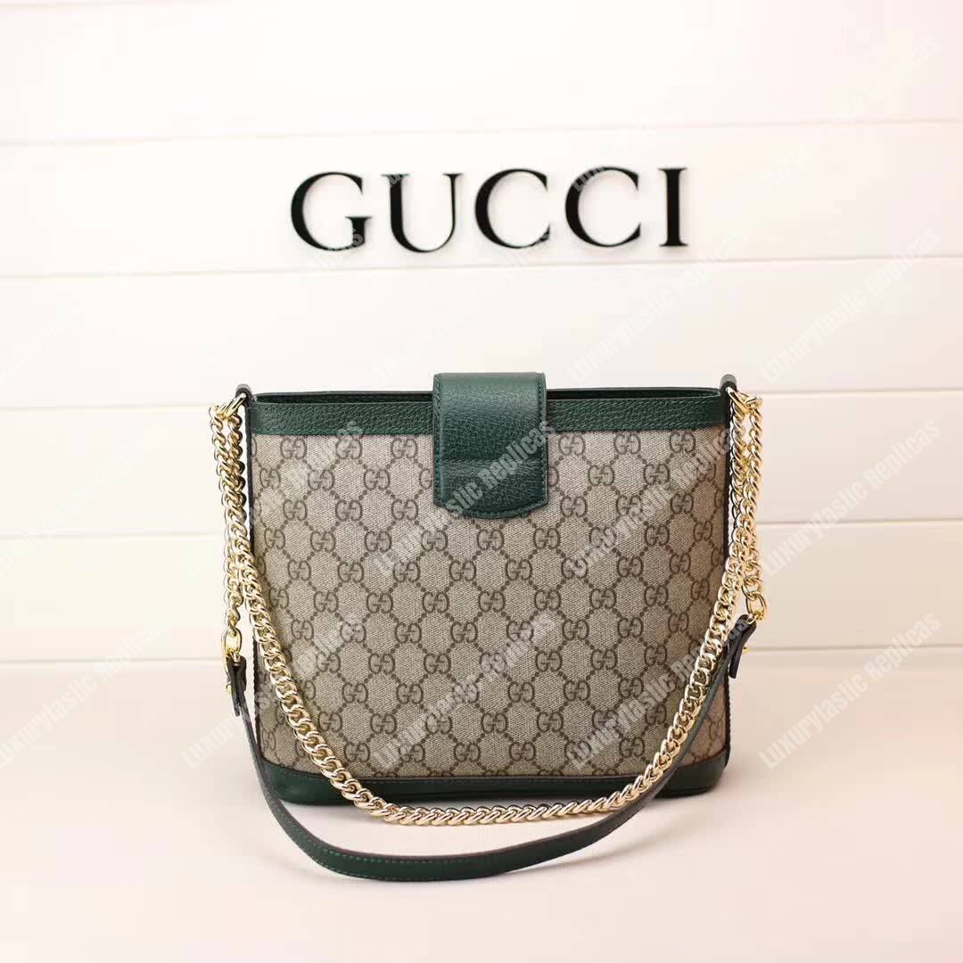 G*u*i dionysus medium gg bucket bag green
