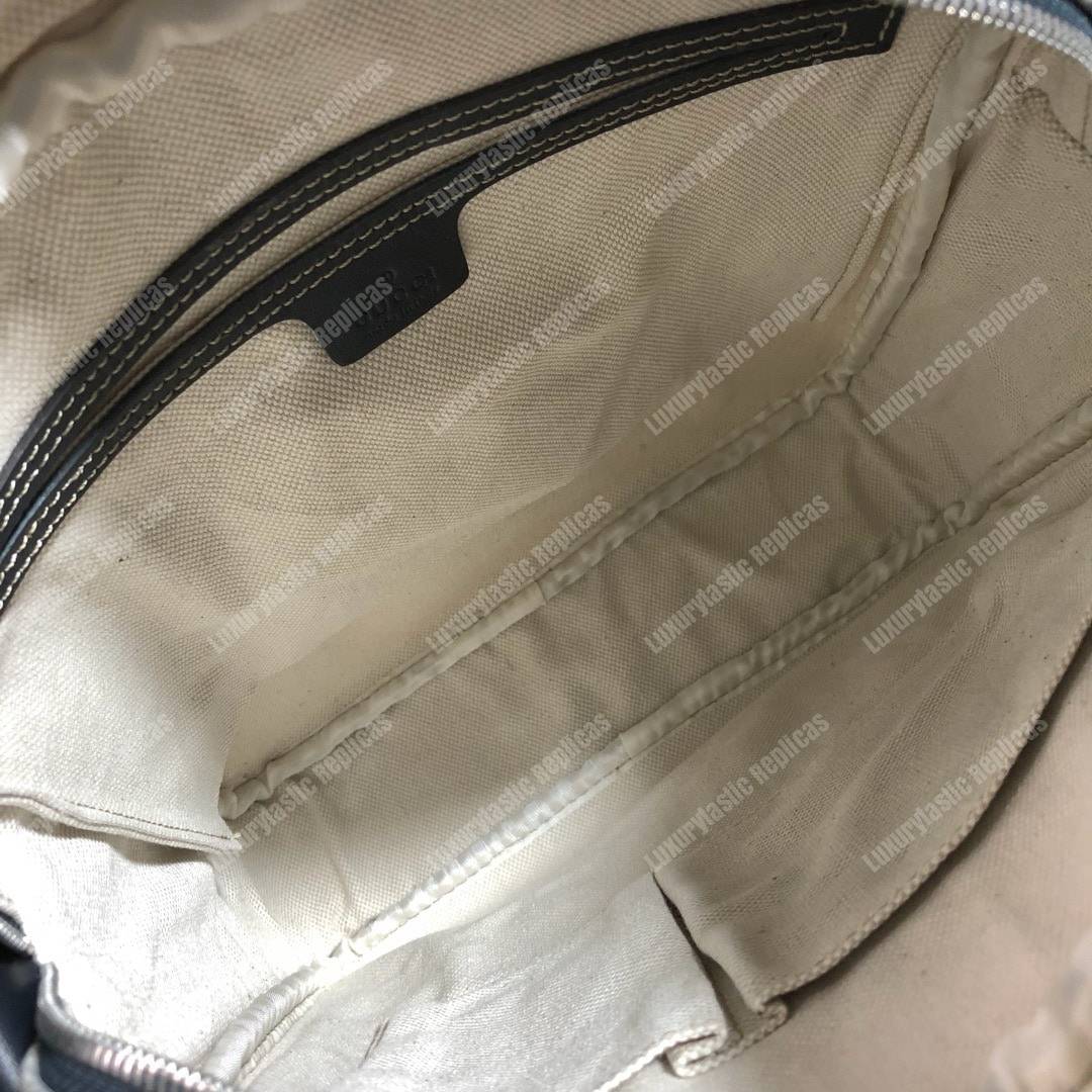 G*u*i gg sup*e canvas messenger bag black