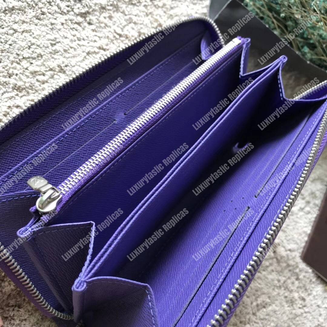 LV Zippy Wallet Epi Leather Citron