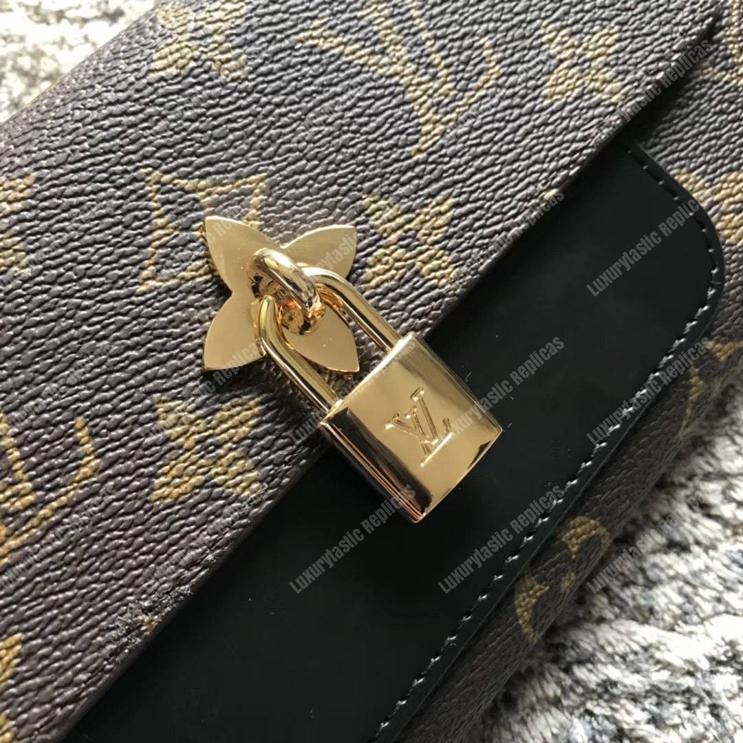 LV Flower Wallet Monogram Noir