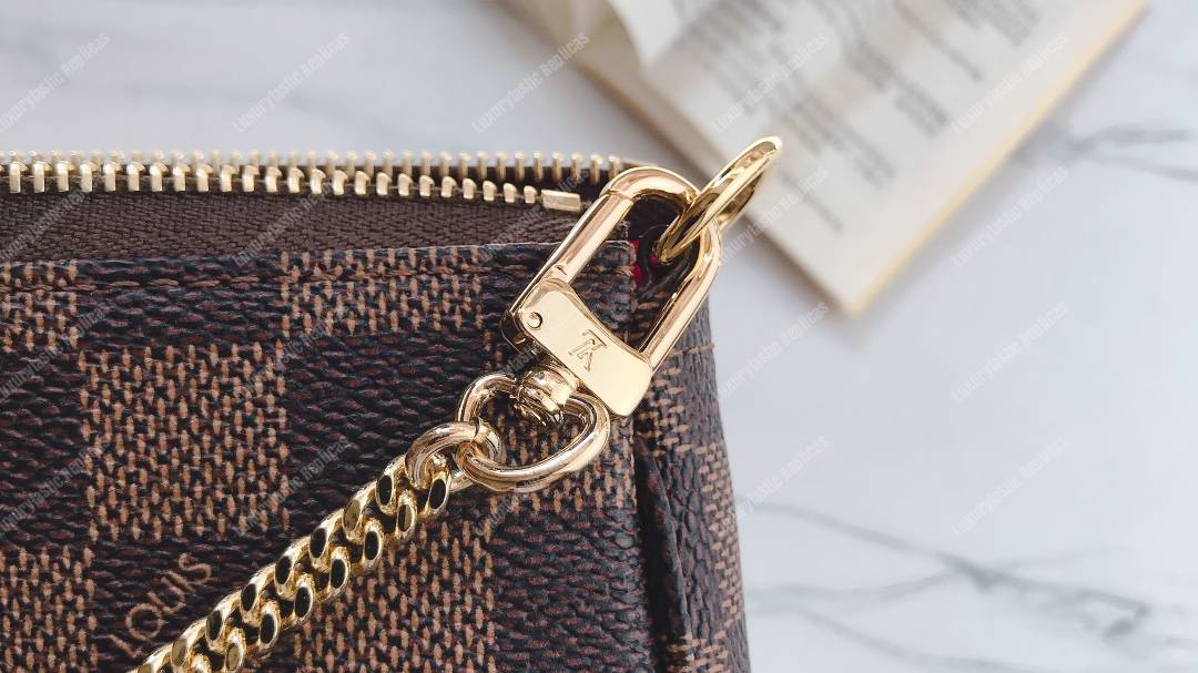 LV Mini Pochette Eiffel Tower Print