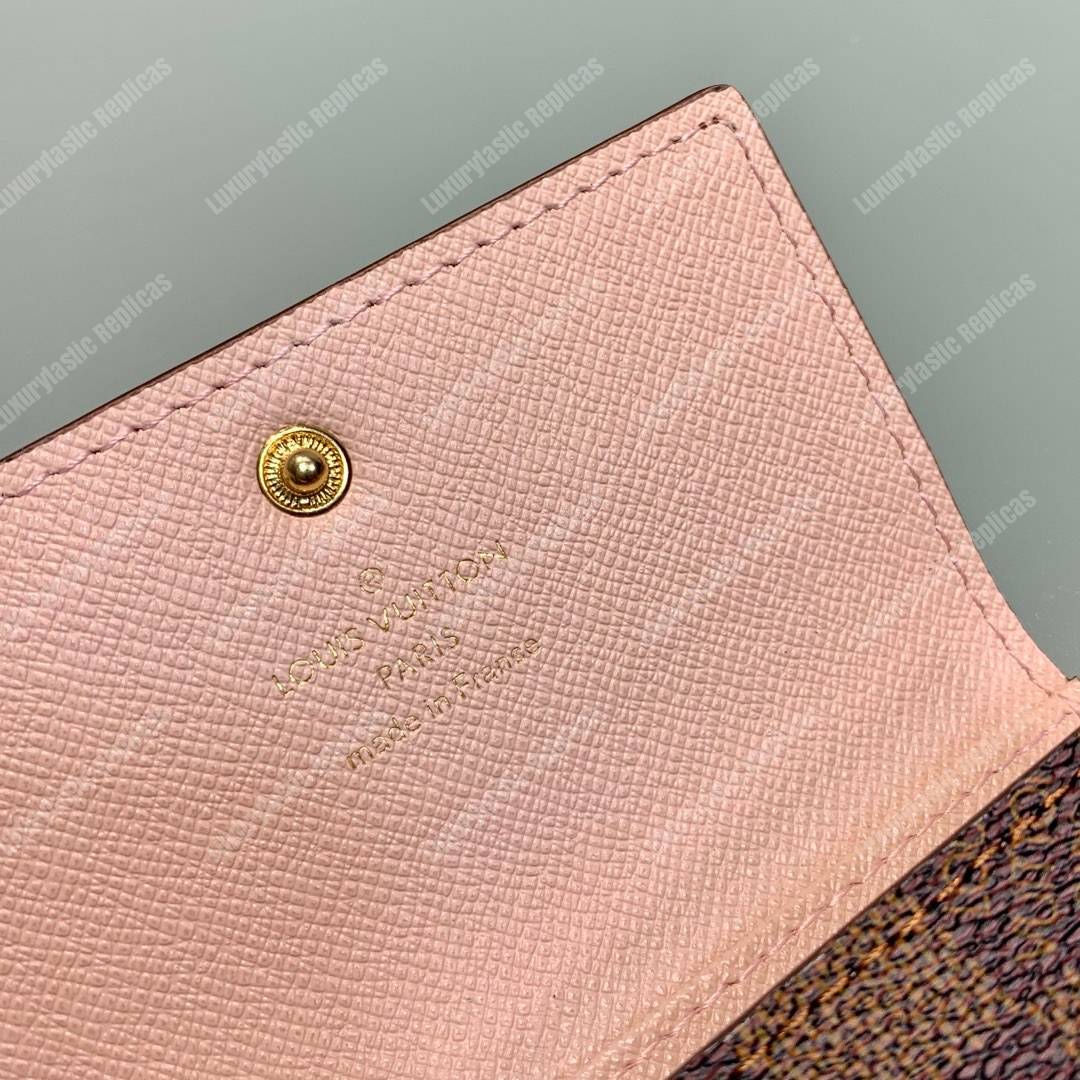 LV 6 Key Holder Damier Canvas Pink
