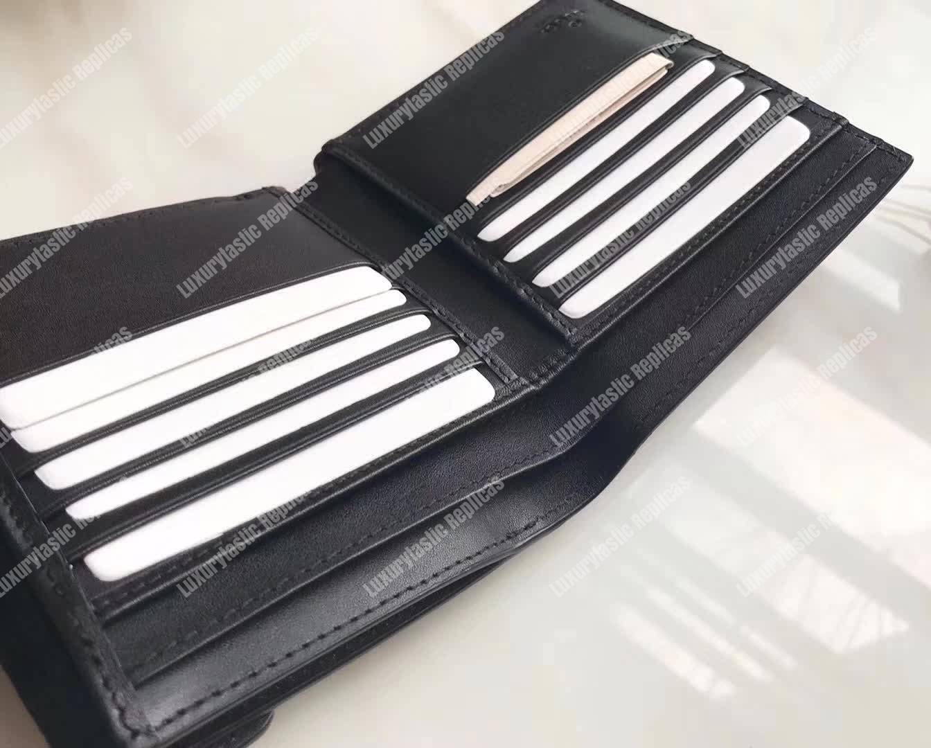 G*u*i dionysus suede wallet black