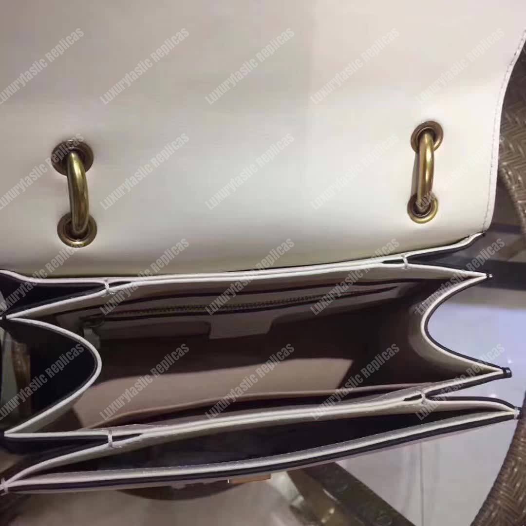 G*u*i queen margaret small top handle bag