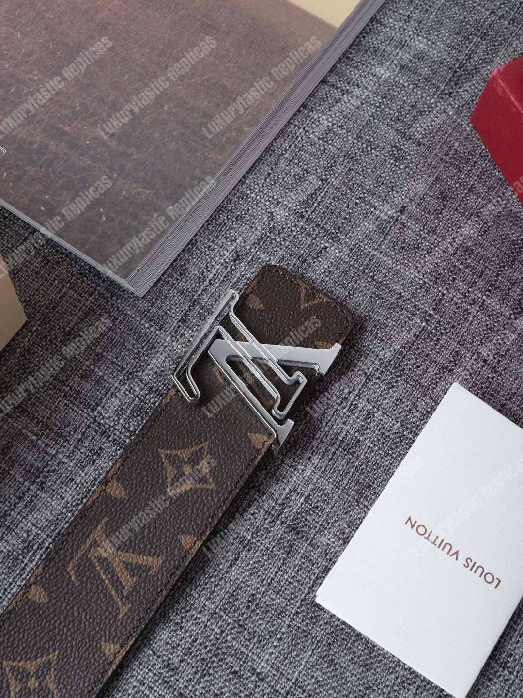 LV Line 40mm Reversible Monogram Belt