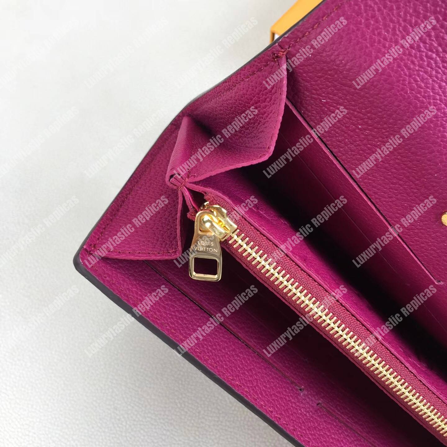 LV Metis Wallet Monogram Empreinte Leather Freesia