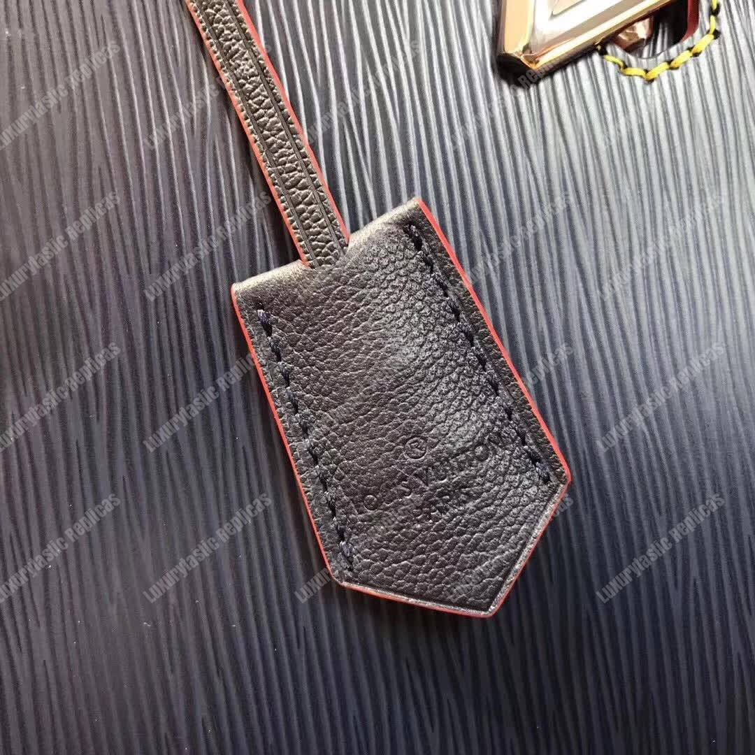 LV Twist Tote Epi Leather Indigo