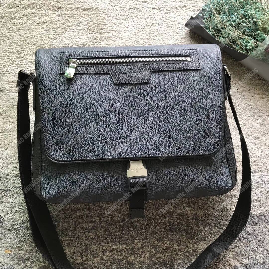 LV Matchpoint Messenger Damier Cobalt Canvas