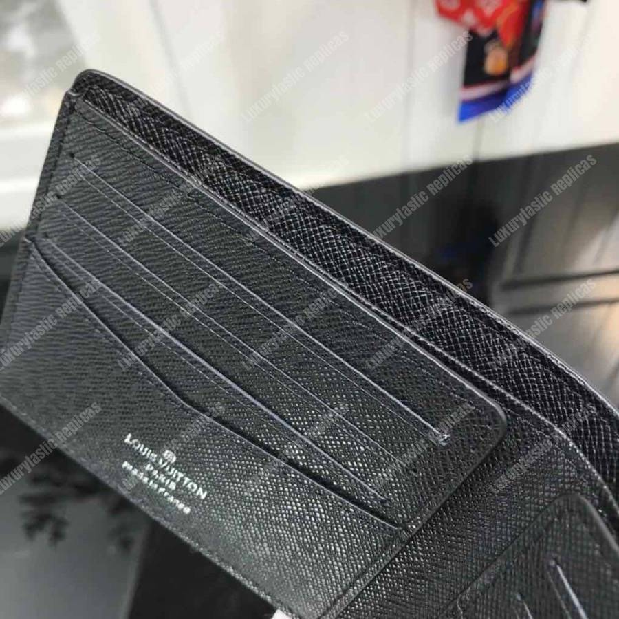 LV Slender Wallet Damier Graphite Pixel