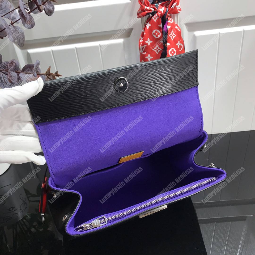 LV Cluny BB Handbag Epi Leather Black