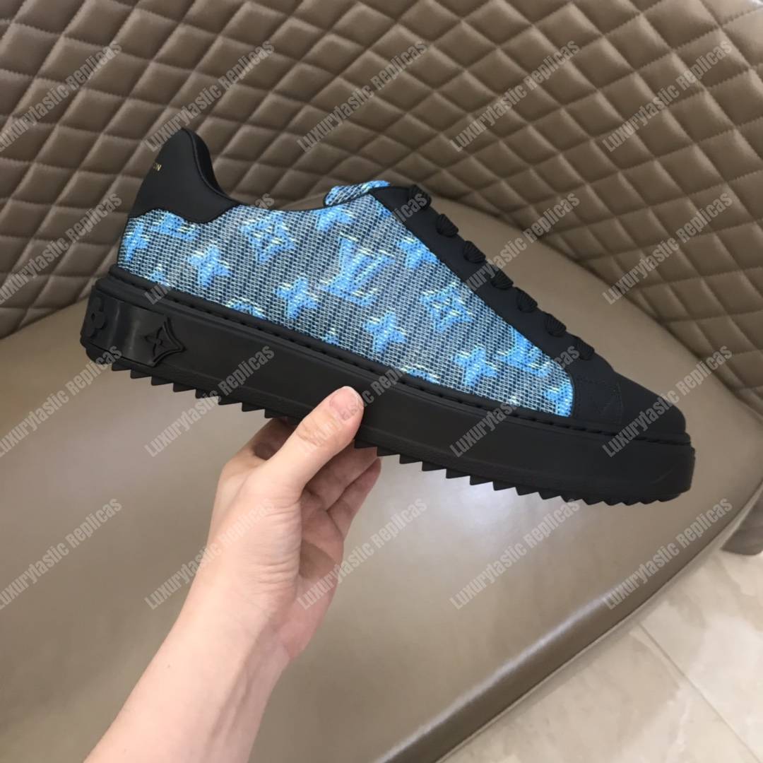 LV Match-up Sneaker Monogram Pop Blue