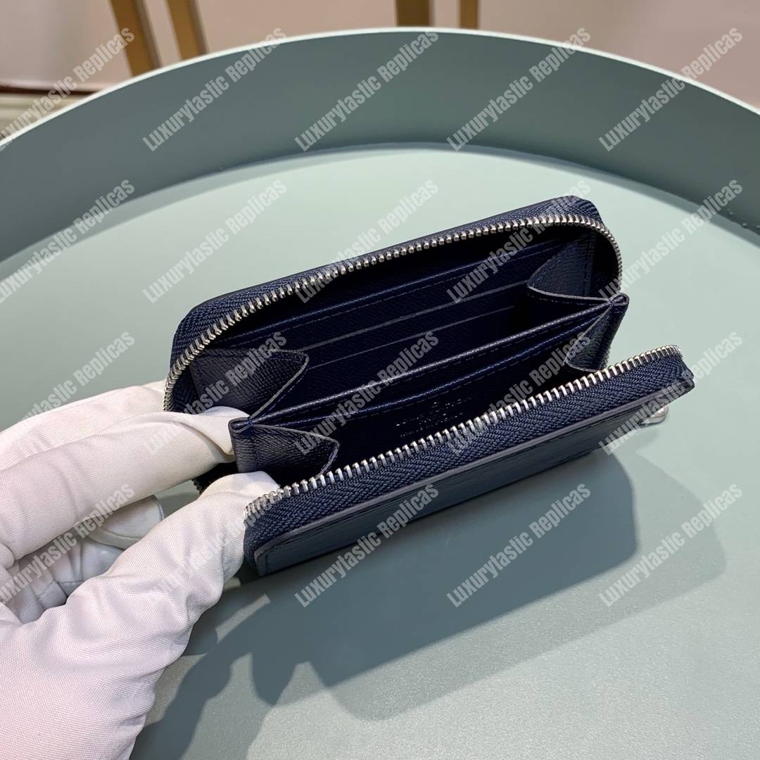 LV Zippy Coin Purse Epi Leather Indigo
