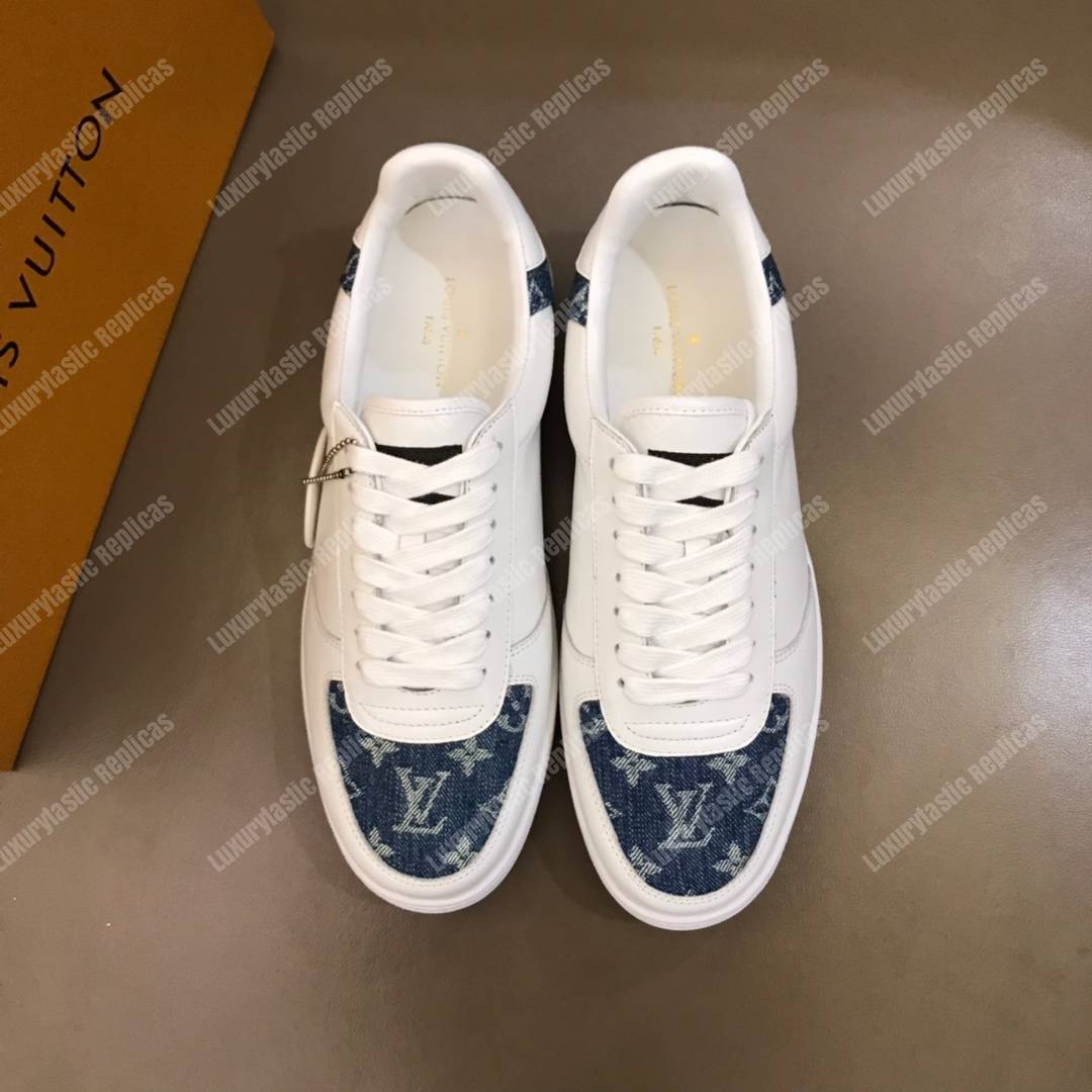 LV Rivoli Sneakers Monogram Blue