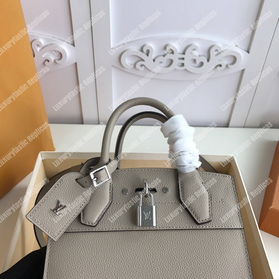 LV City Steamer Mini Autres Cuirs Gris Bubble Gum