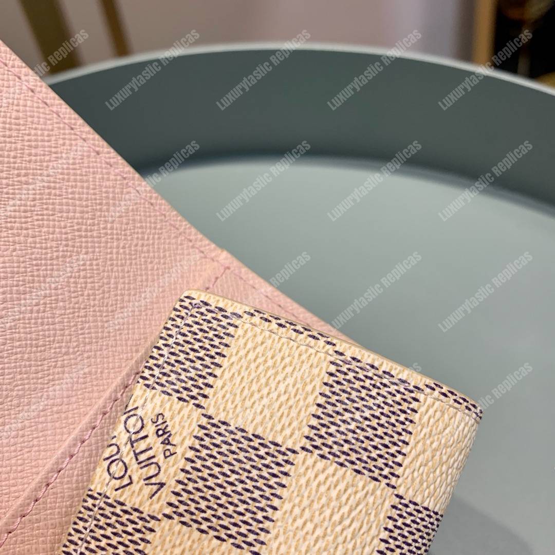 LV 6 Key Holder Damier Azur Canvas