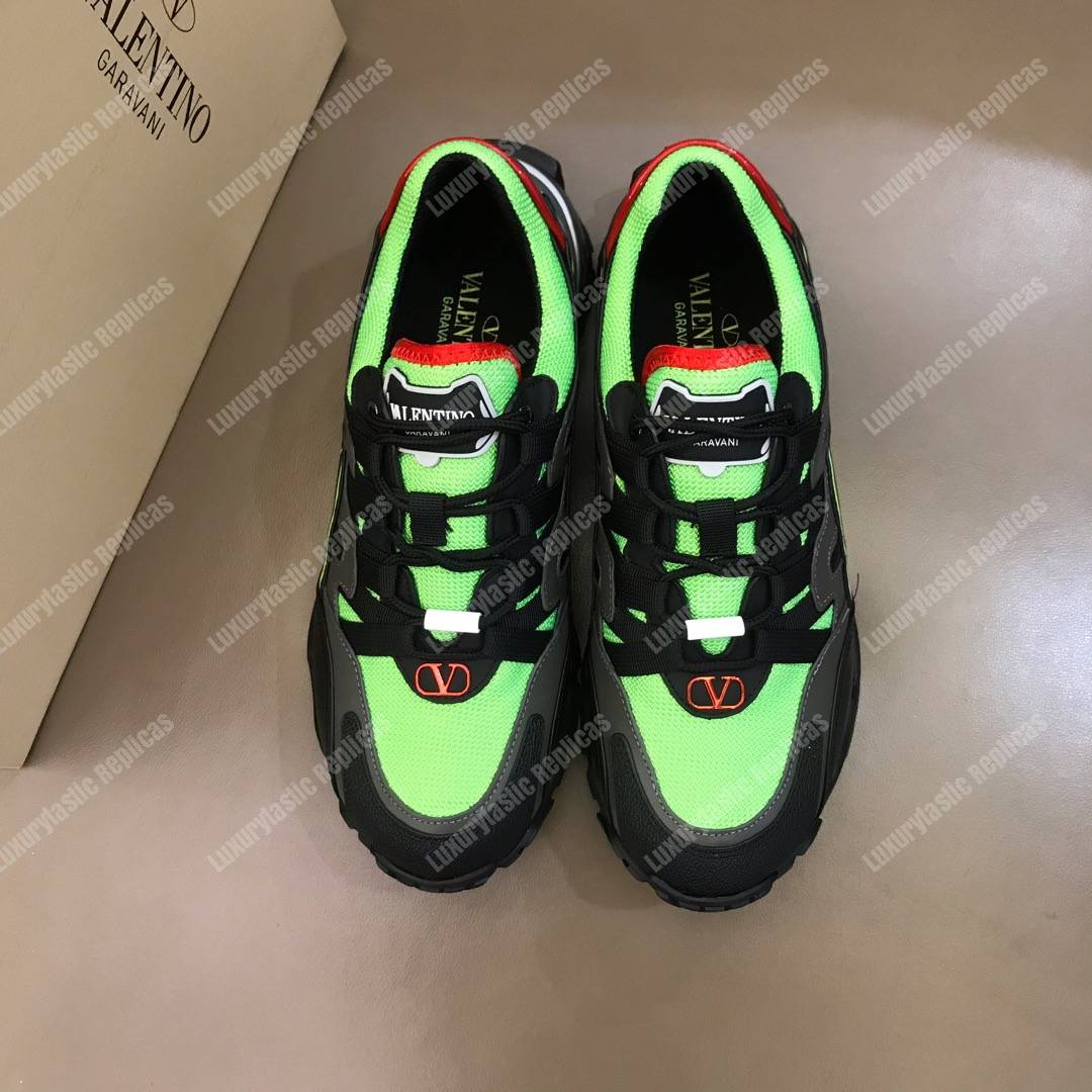 Valentino Climbers Sneaker Black/Green