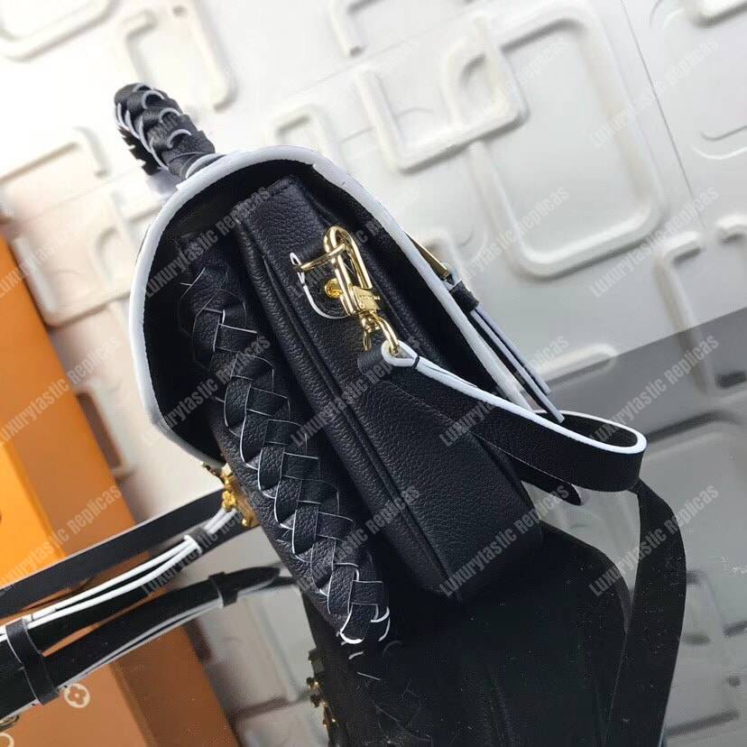 LV Pochette Metis Monogram Empreinte Leather Noir