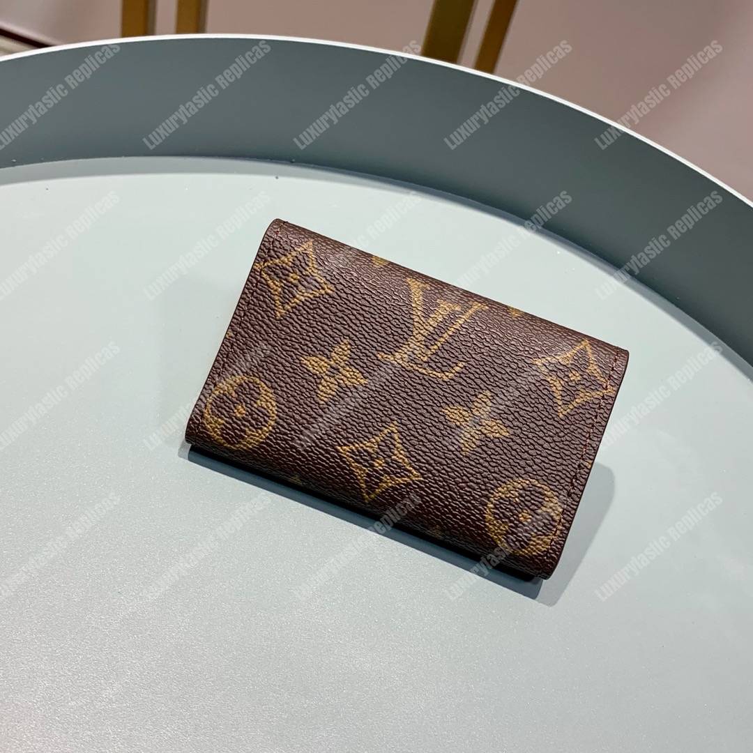 LV 6 Key Holder Monogram Canvas Cerise
