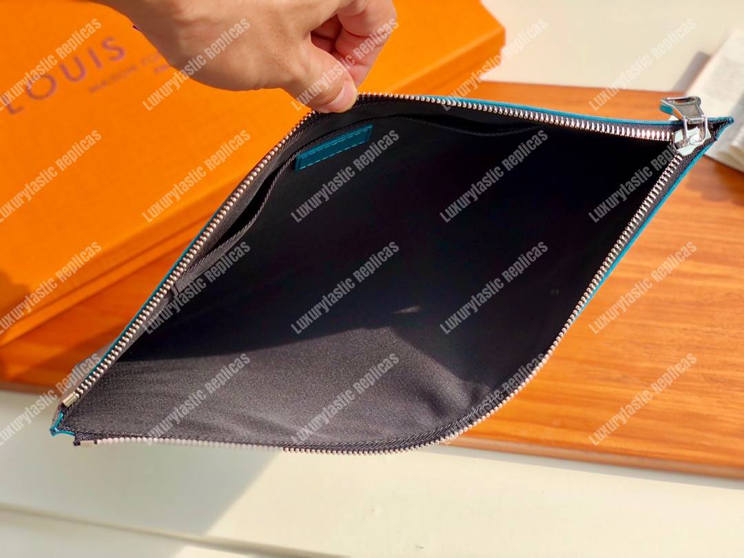 LV Discovery Pochette Damier Infini Vert