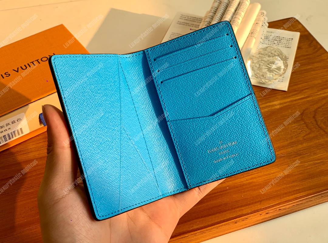 LV Pocket Organizer Blue
