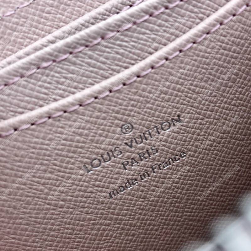 LV Special Edition Zippy Coin Purse Epi Leather Rose Ballerine