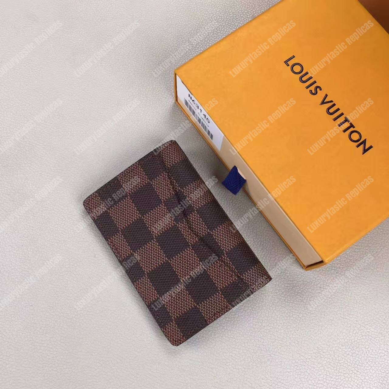 LV Pocket Organizer Damier Ebene