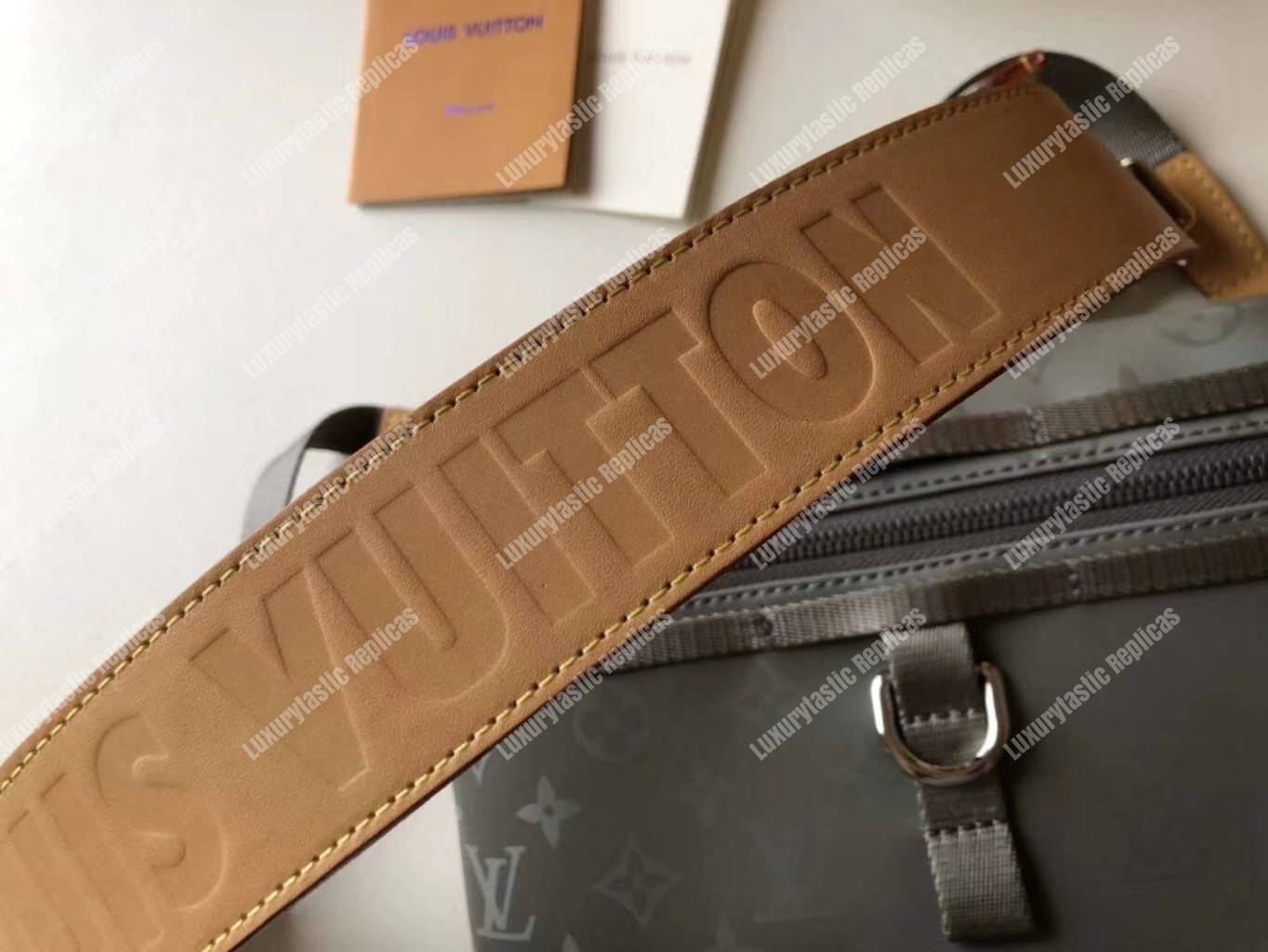 LV Messenger PM Monogram Titanium