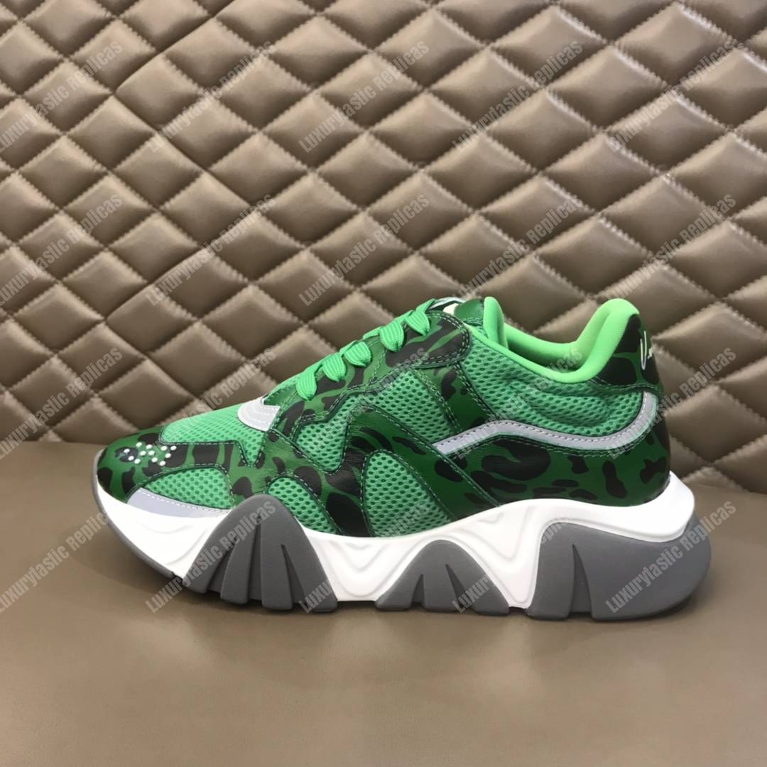 Versace Squalo Sneakers Green