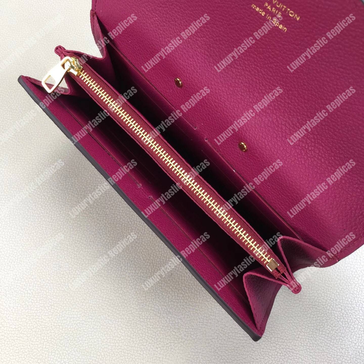 LV Metis Wallet Monogram Empreinte Leather Freesia