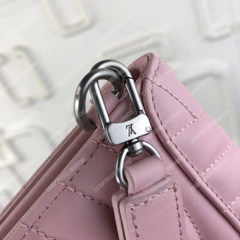 LV New Wave Long Wallet Smoothie Pink