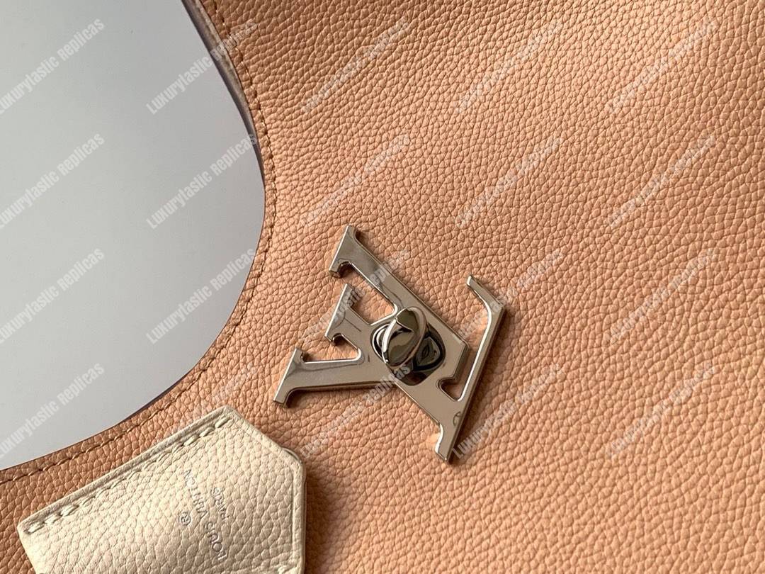 LV Lockme Hobo Beige