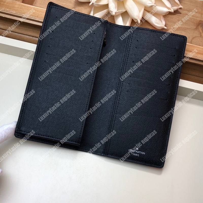 LV Brazza Wallet Monogram Marron