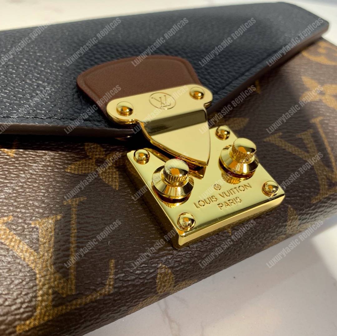 LV Pallet Wallet Monogram Taurillon Leather Noir