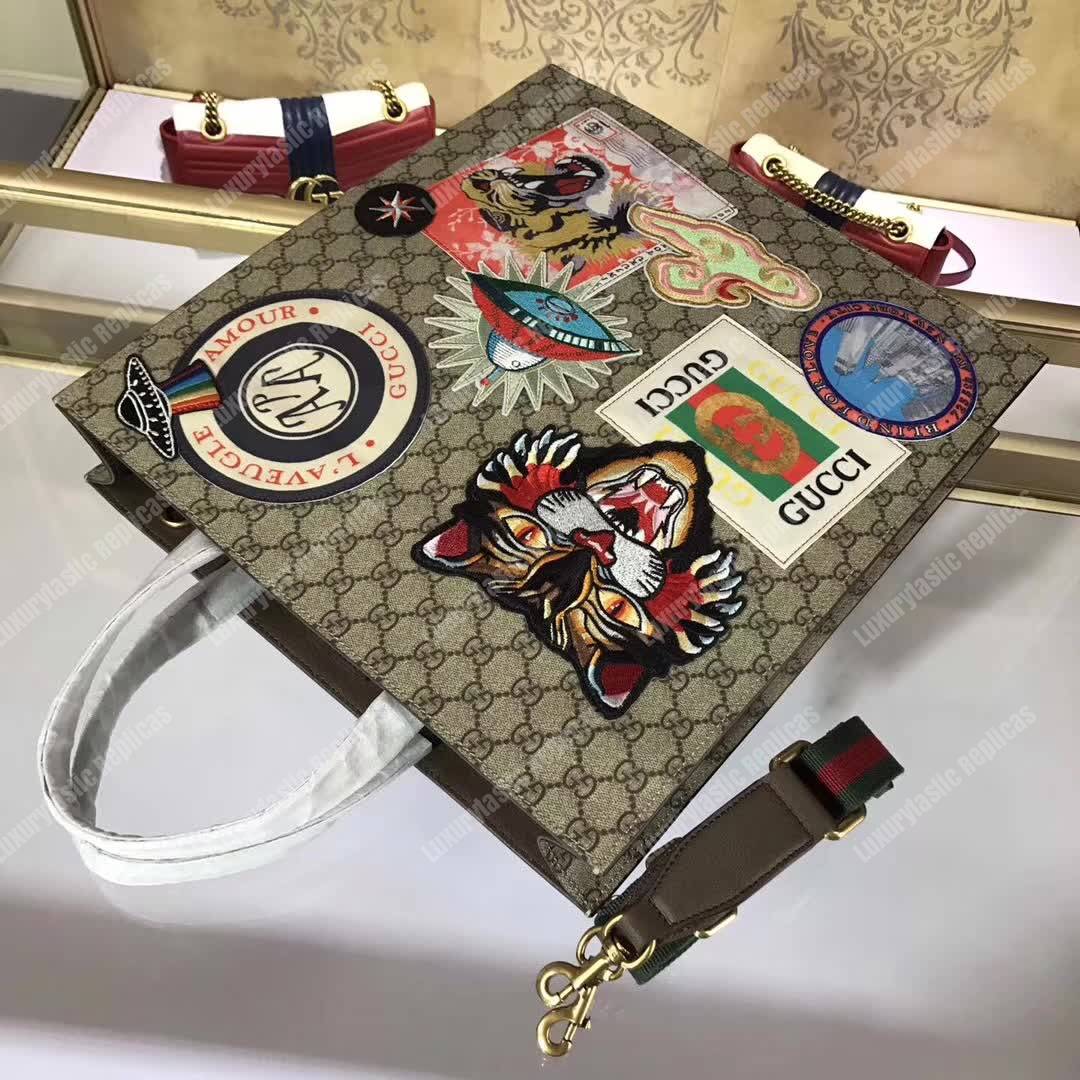 G*u*i courrier soft gg sup*e tote