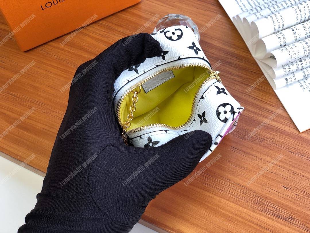 LV Porte Monnaie Cube Summer 2019 Pink