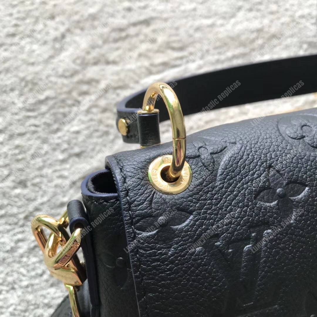 LV Blanche MM Monogram Empreinte Leather Noir