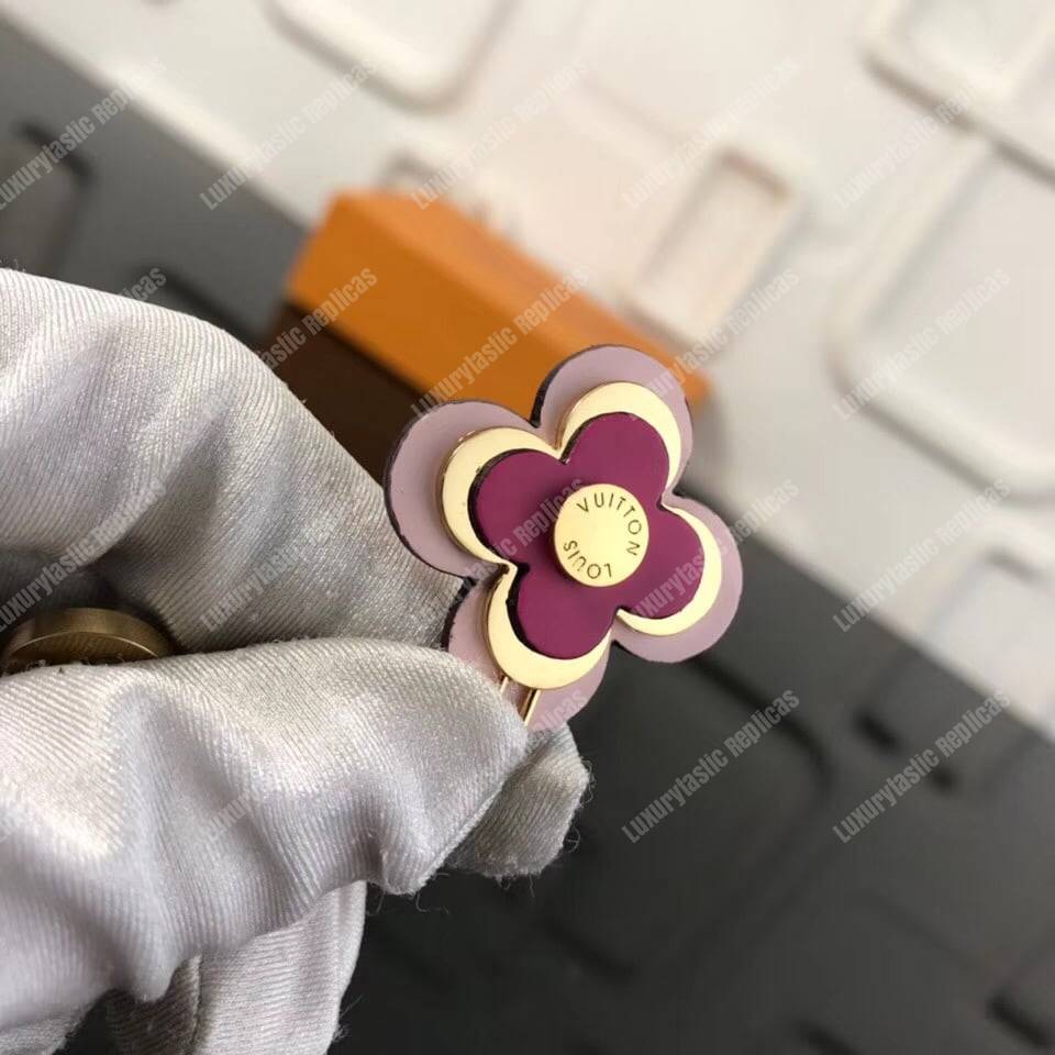 LV Blooming Flowers Chain Bag Charm and Key Holder