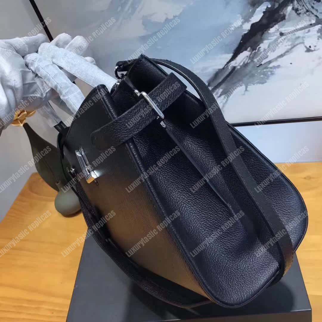 LV Twist Tote Epi Leather Noir