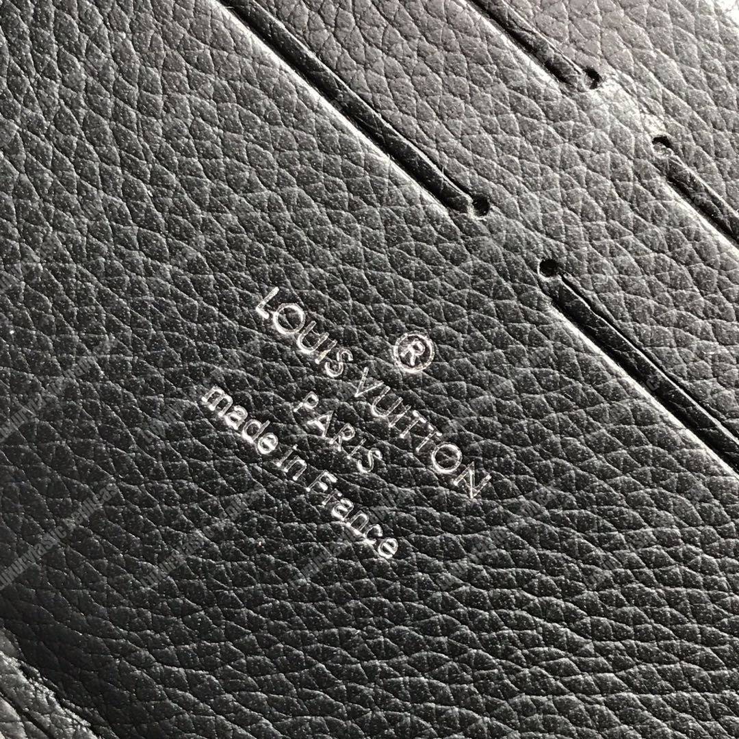 LV Lockme Zippy Wallet Noir